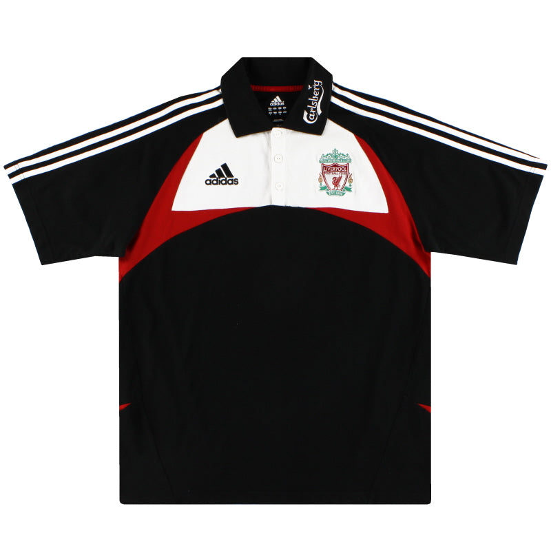 2007-08 Liverpool adidas Polo Shirt L Polo Shirt