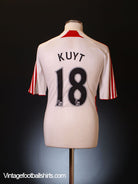 2007-08 Liverpool Away Shirt Kuyt #18 M Football Shirt