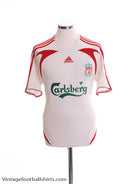 2007-08 Liverpool Away Shirt S Football Shirt