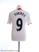 2007-08 Liverpool Away Shirt Torres #9 Y Football Shirt