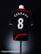 2007-08 Liverpool Third Shirt Gerrard #8 L Football Shirt