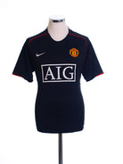 2007-08 Manchester United Away Shirt XL Football Shirt