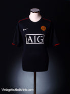 2007-08 Manchester United Away Shirt S Football Shirt