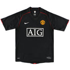 2007-08 Manchester United Nike Away Shirt L.Boys Football Shirt