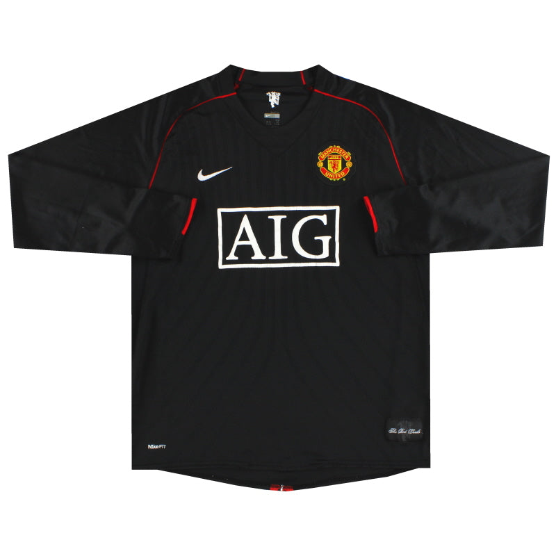 2007-08 Manchester United Nike Away Shirt Rooney #10 L/S L 238348
