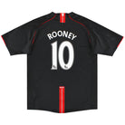 2007-08 Manchester United Nike Away Shirt Rooney #10 *Mint* XL Football Shirt