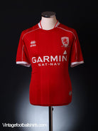 2007-08 Middlesbrough Home Shirt S Football Shirt