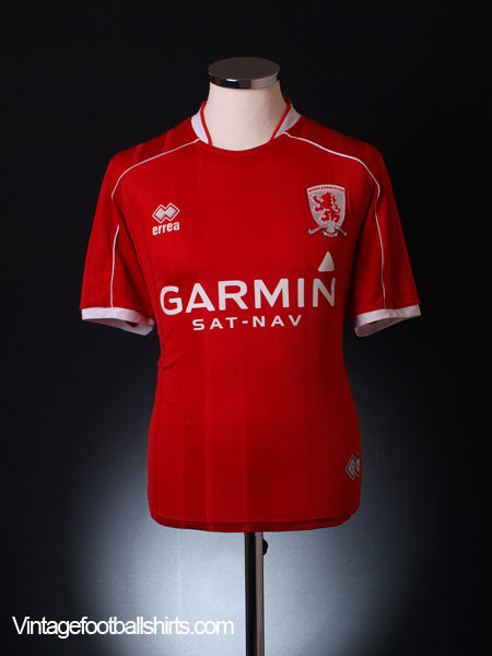 2007-08 Middlesbrough Home Shirt S Football Shirt