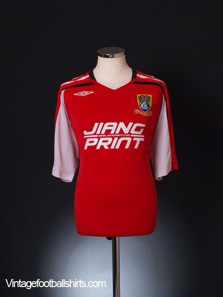 2007-08 Morecambe Home Shirt XXL Football Shirt