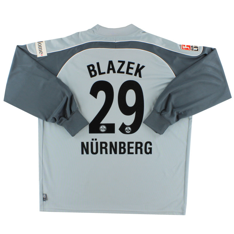 2007-08 Nurnberg Goalkeeper Shirt Blazek #29 XXL Football Shirt