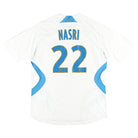 2007-08 Olympique Marseille adidas Home Shirt Nasri #22 Y Football Shirt