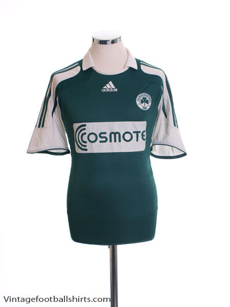 2007-08 Panathinaikos Home Shirt *BNWT*  Football Shirt
