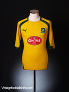2007-08 Plymouth Away Shirt L Football Shirt