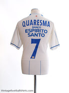 2007-08 Porto Away Shirt Quaresma #7 L Football Shirt