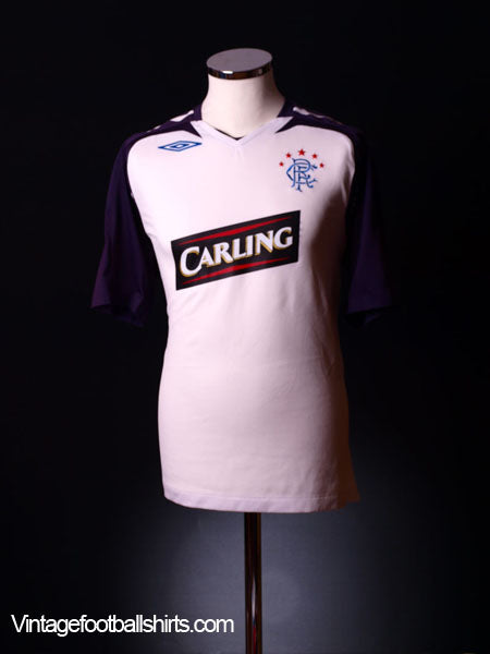 2007-08 Rangers Away Shirt L Football Shirt
