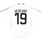 2007-08 Real Madrid adidas Home Shirt van der Vaart #19 S Football Shirt