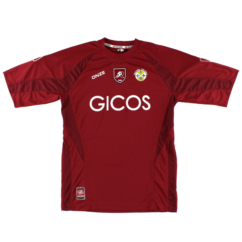 2007-08 Reggina Home Shirt XL Football Shirt