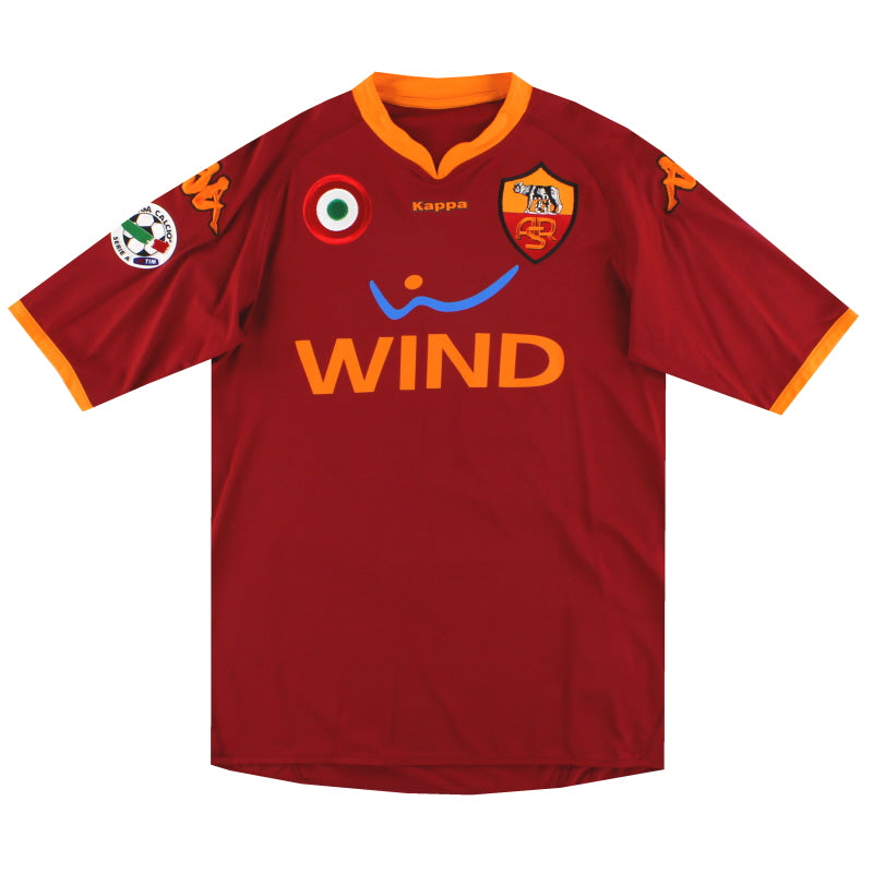 2007-08 Roma Kappa Home Shirt Giuly #14 *As New* XL | Vintage