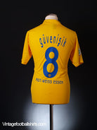 2007-08 Rot-Weiss Essen Away Shirt Guvenisik #8 S Football Shirt