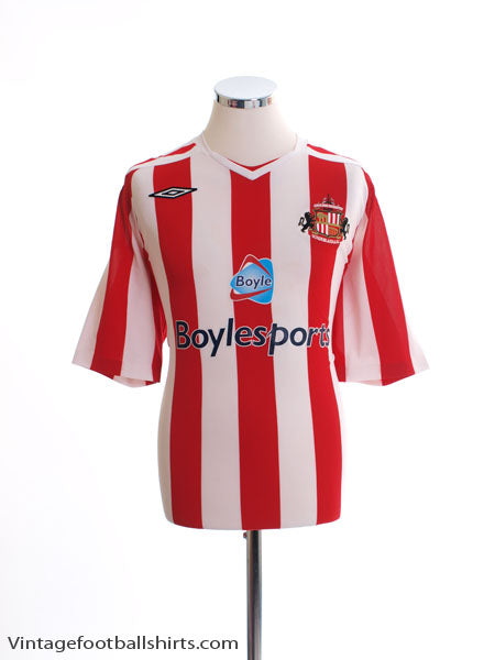 2007-08 Sunderland Home Shirt *Mint* L Football Shirt