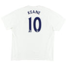 2007-08 Tottenham Home Shirt Keane #10 XXL Football Shirt