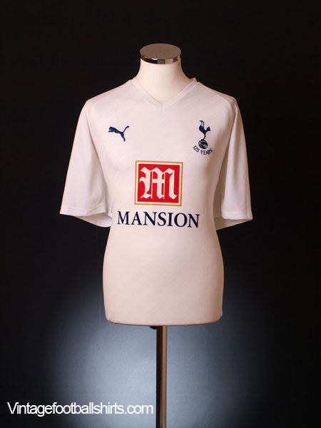 2007-08 Tottenham Home Shirt XL Football Shirt