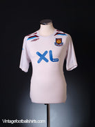 2007-08 West Ham Away Shirt M Football Shirt