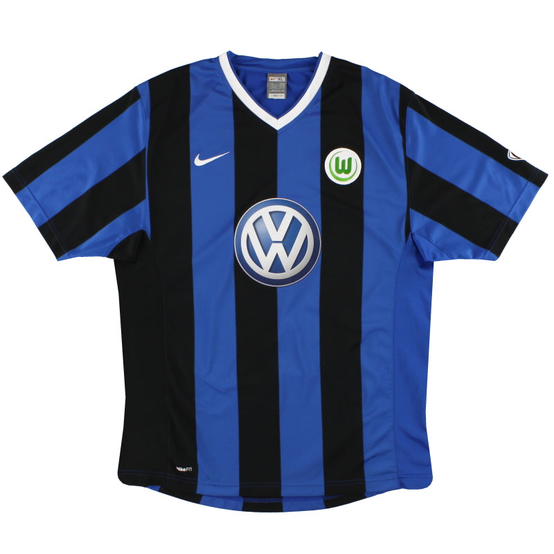 2007-08 Wolfsburg Nike Away Shirt XL Football Shirt