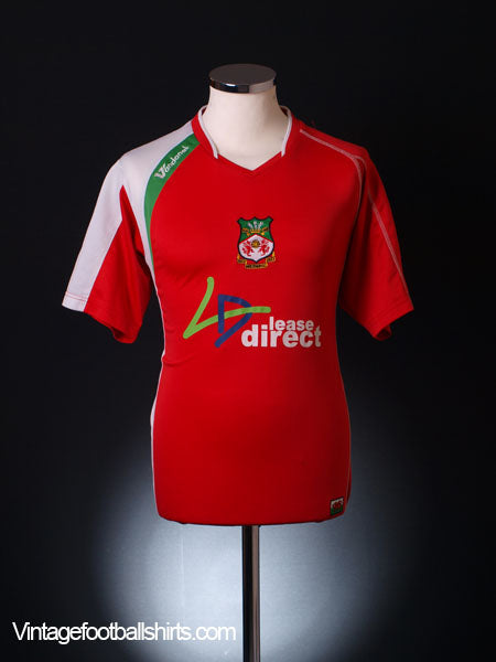 2007-08 Wrexham Home Shirt M Football Shirt