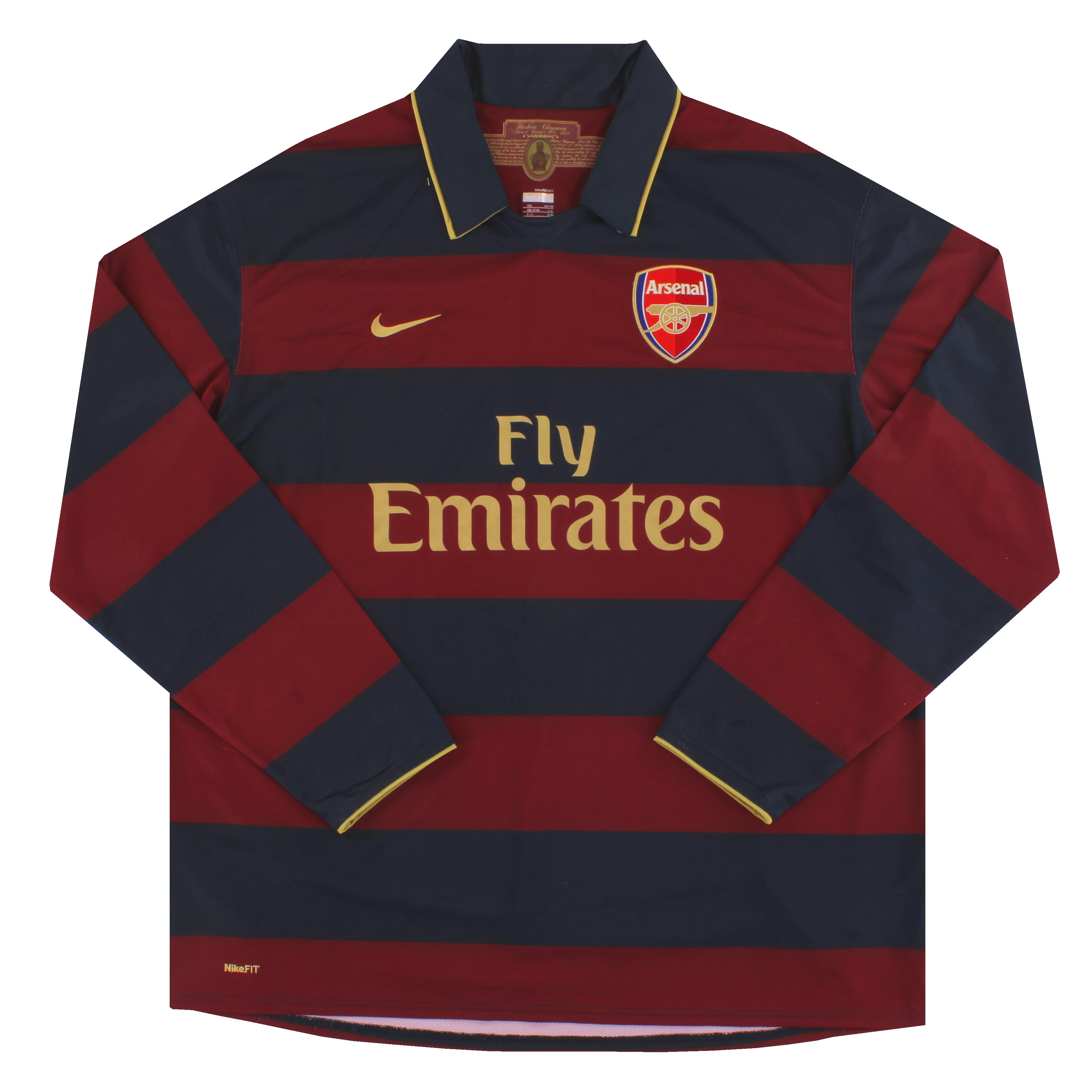 2007-08 Arsenal Nike Third Shirt L/S XXL 237870-600 | Vintage
