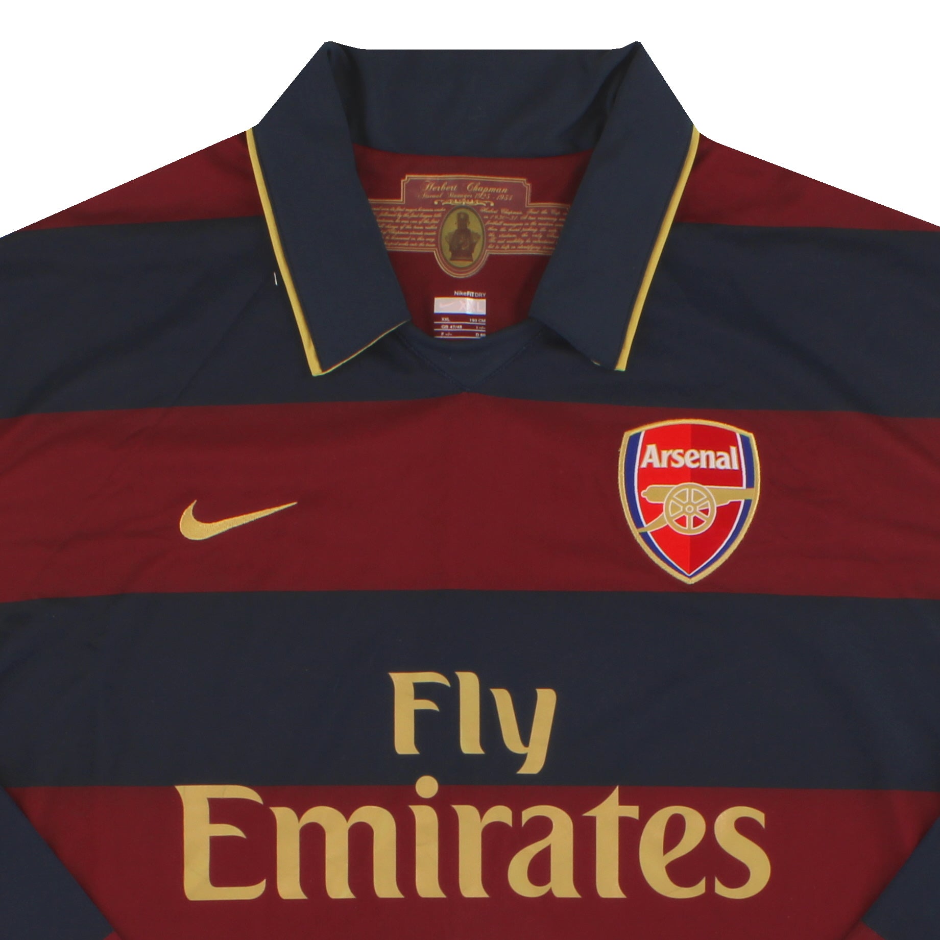2007-08 Arsenal Nike Third Shirt L/S XXL 237870-600 | Vintage