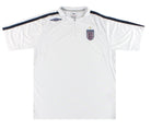 2007-08 England Umbro 1/4 Zip Training Football Shirt XL