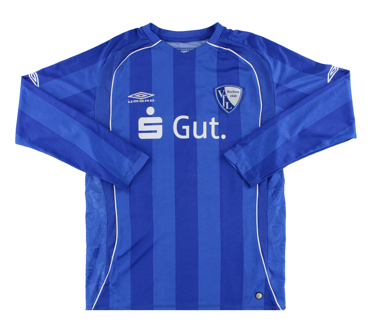 2007-08 VfL Bochum Umbro Home Shirt L/S #20 M