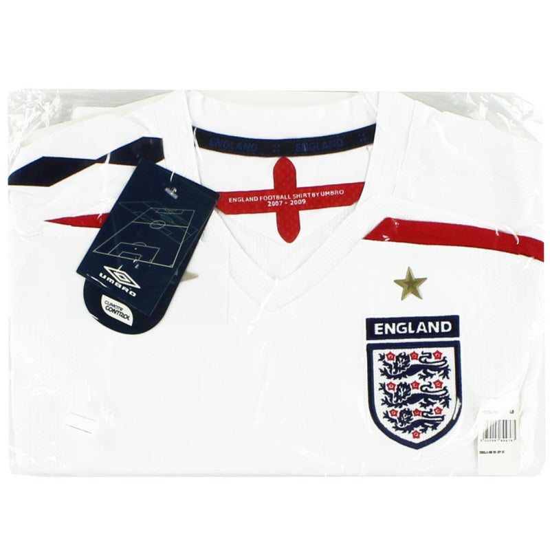 2007-09 England Umbro Home Shirt *BNIB* Y 735792 | Vintage