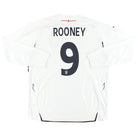 2007-09 England Umbro Home Shirt L/S Rooney #9 XXL Football Shirt