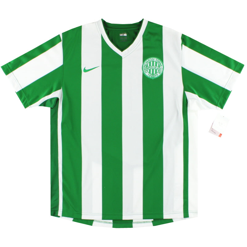 2007-09 Ferencvaros Nike Player Issue Home Shirt *w/tags* XL Football Shirt