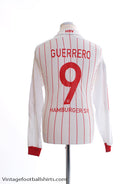 2007-09 Hamburg European Home Shirt Guerrero #9 L/S M Football Shirt