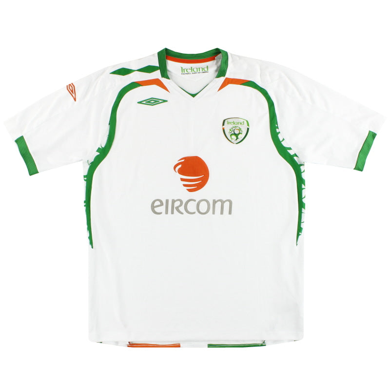2007-09 Ireland Umbro Away Shirt *Mint* M Football Shirt