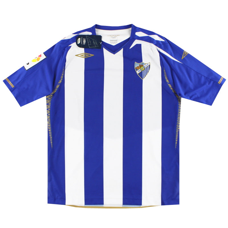 2007-09 Malaga Umbro Home Shirt *w/tags* L Football Shirt