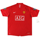 2007-09 Manchester United Nike Home Shirt *w/tags* XL Football Shirt