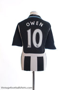 2007-09 Newcastle Home Shirt Owen #10 L Football Shirt