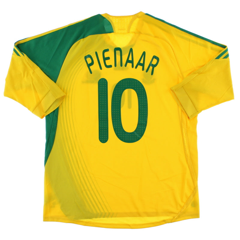 2007-09 South Africa Home Shirt Pienaar #10 XL Football Shirt