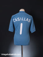 2007-09 Spain Home Shirt Casillas #1 M Football Shirt