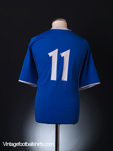 2007-10 FC United of Manchester Tempest Sports Away Shirt #11 L Football Shirt