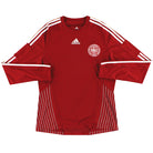2007 Denmark adidas Player Issue Home Shirt L/S L Football Shirt