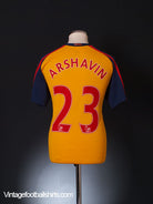 2008-09 Arsenal Away Shirt Arshavin #23 M Football Shirt