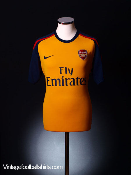 2008-09 Arsenal Away Shirt L Football Shirt