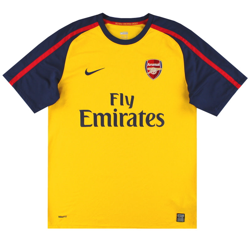 2008-09 Arsenal Nike Away Shirt L Football Shirt