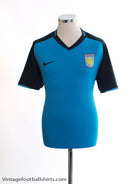 2008-09 Aston Villa Player Issue Away Shirt L Football Shirt