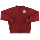 2008-09 Aston Villa Nike Track Jacket L Jacket